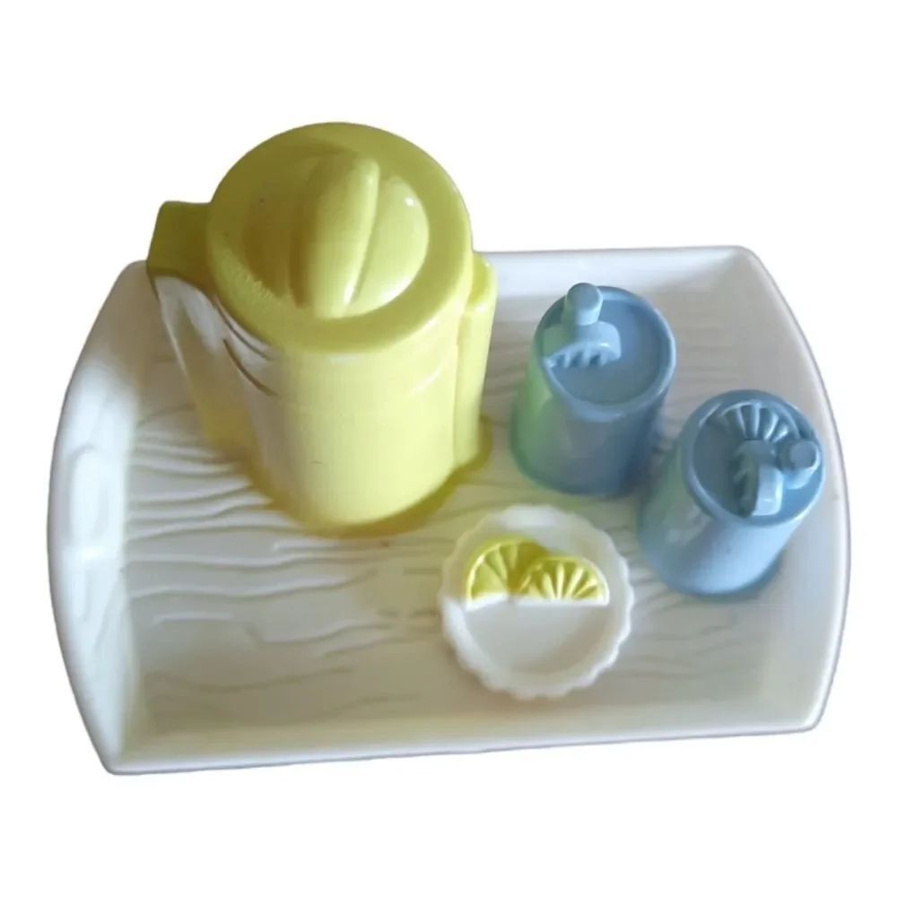 Fisher Price Loving Family Dollhouse Lemonade Pitcher and Glasses Replacement